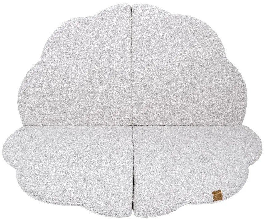 Biela detská hracia podložka 160x160 cm – Meowbaby