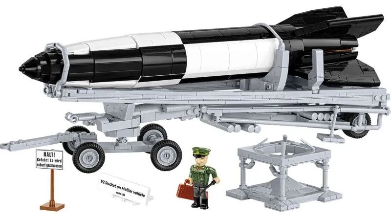 COBI 3120 II WW Raketa V2 na podvozku Meiller, 1:35, 1191 k