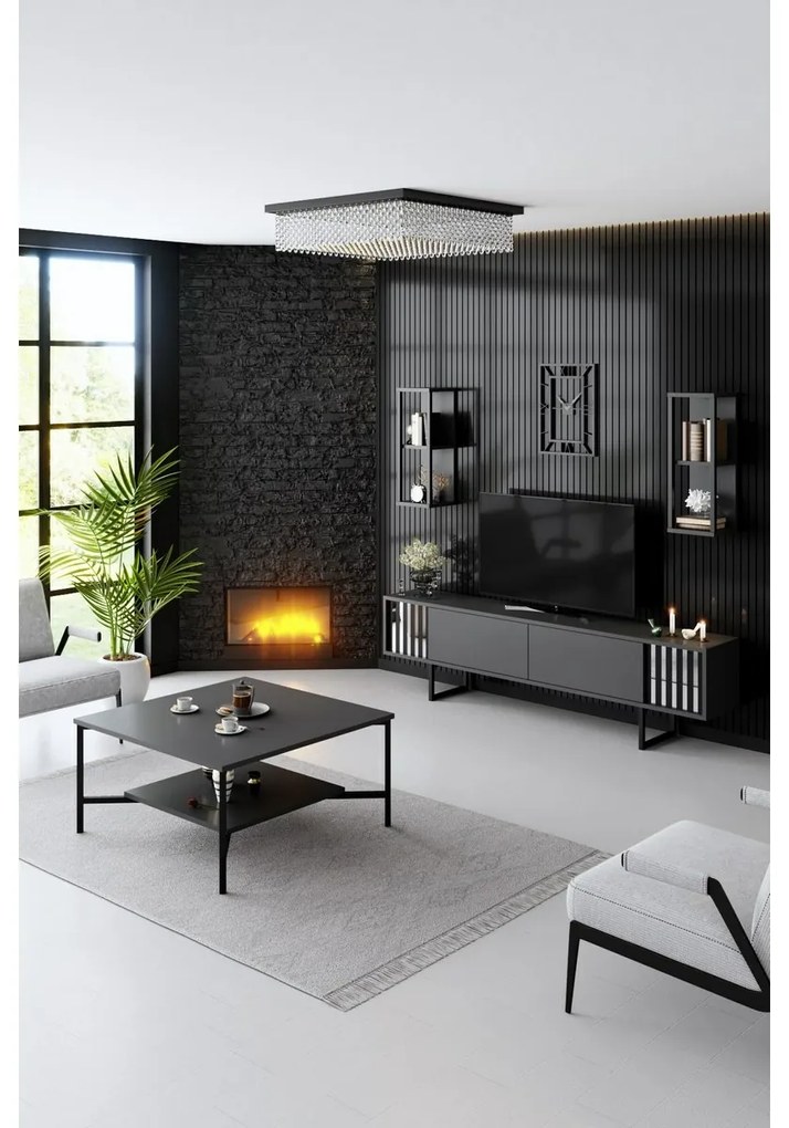 Konferenčný stolík Black Line Anthracite