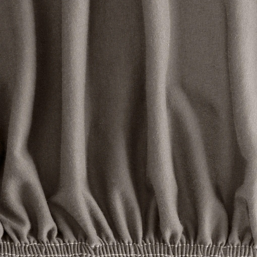 BAVLNENÉ PRESTIERADLO S GUMOU ADELA 160X200X25 CM SIVÁ