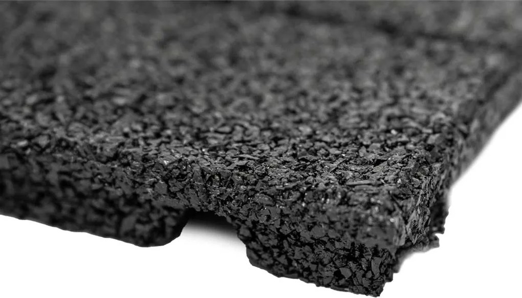 Gumová dlaždica ASLON Design 50 x 50 cm, čierna