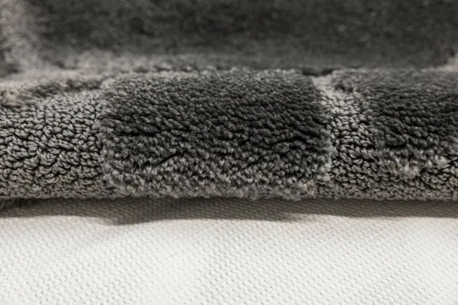 Kúpeľňový koberček Ocean tmavosivý kruh