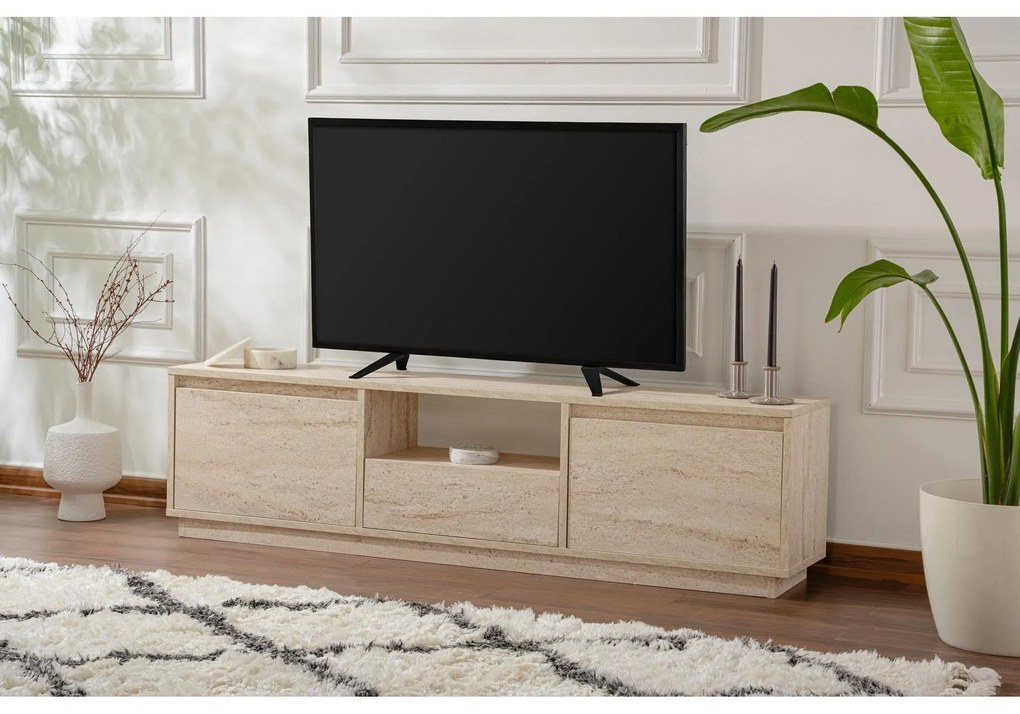 TV skrinka Vanguard - Travertine