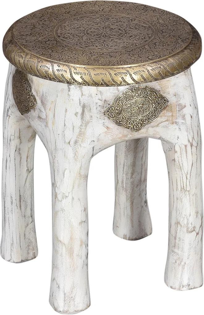Marocký drevený stolík "Hiya"