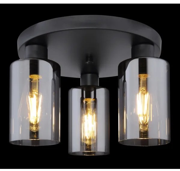 Globo 15465-3D - Stropné svietidlo HADERA 3xE27/60W/230V