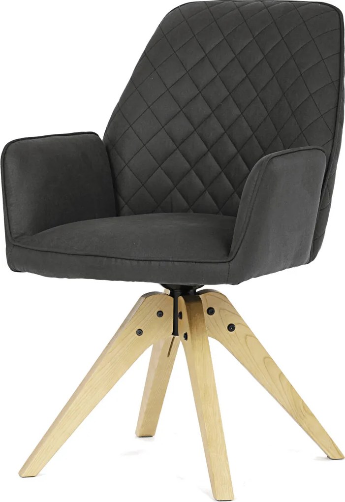 Jedálenské kreslo HC-539 BK3 Farba: Čierna