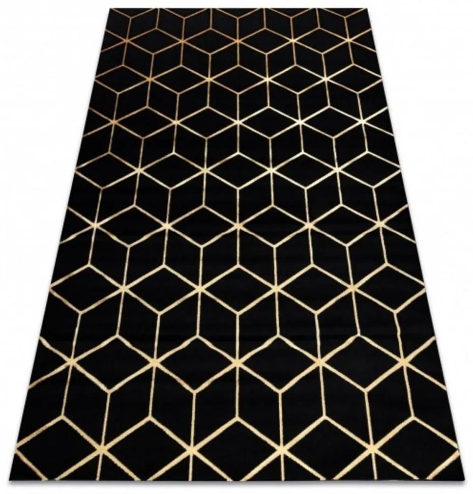 Kusový koberec Jón čierny 280x370cm