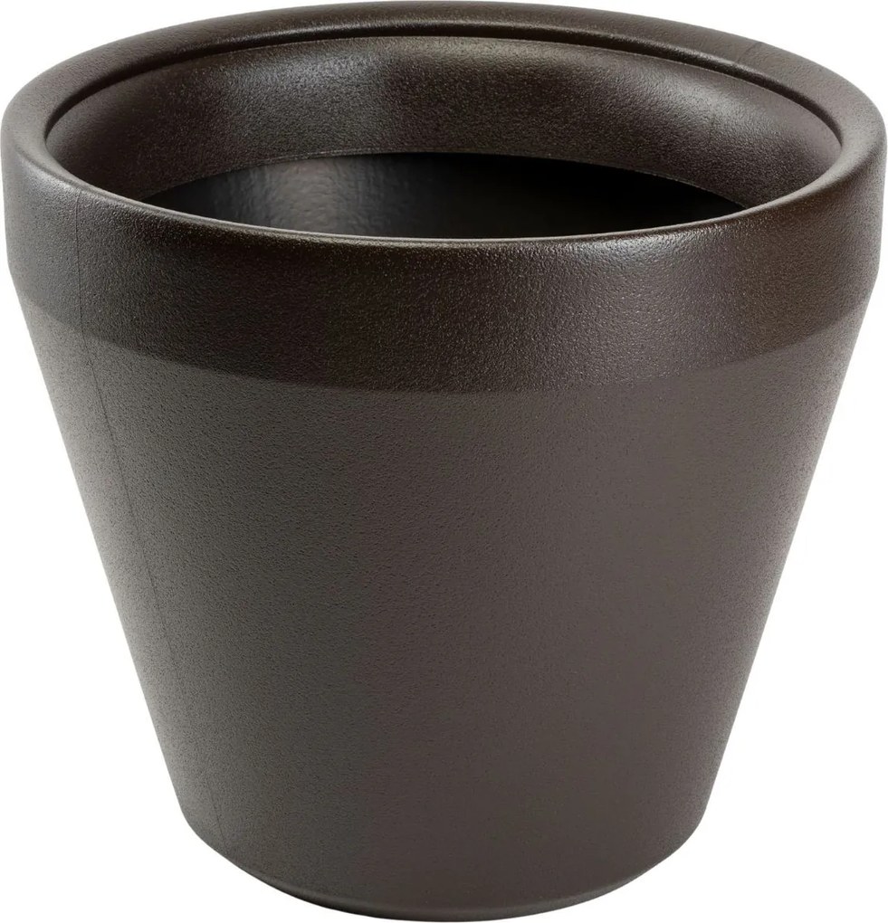 Květináč Purea 56,6x61x3 cm mokka hnědý