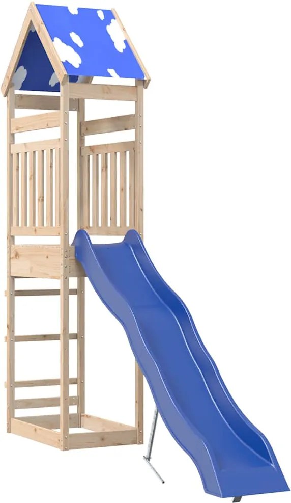 vidaXL Vonkajšia súprava na hranie masívna borovica