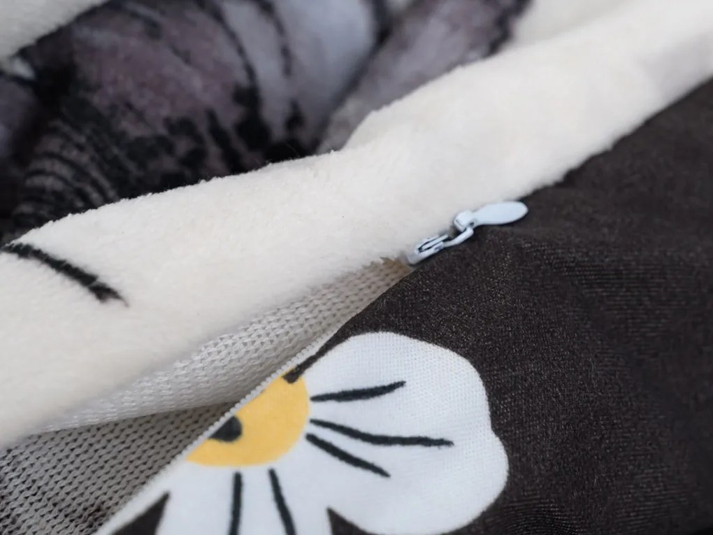 Obojstranné obliečky DUO SENSE MONARIA vzorované + obliečka na vankúšik 40x50 cm ZADARMO Rozmer obliečky: 70 x 90 cm | 140 x 200 cm