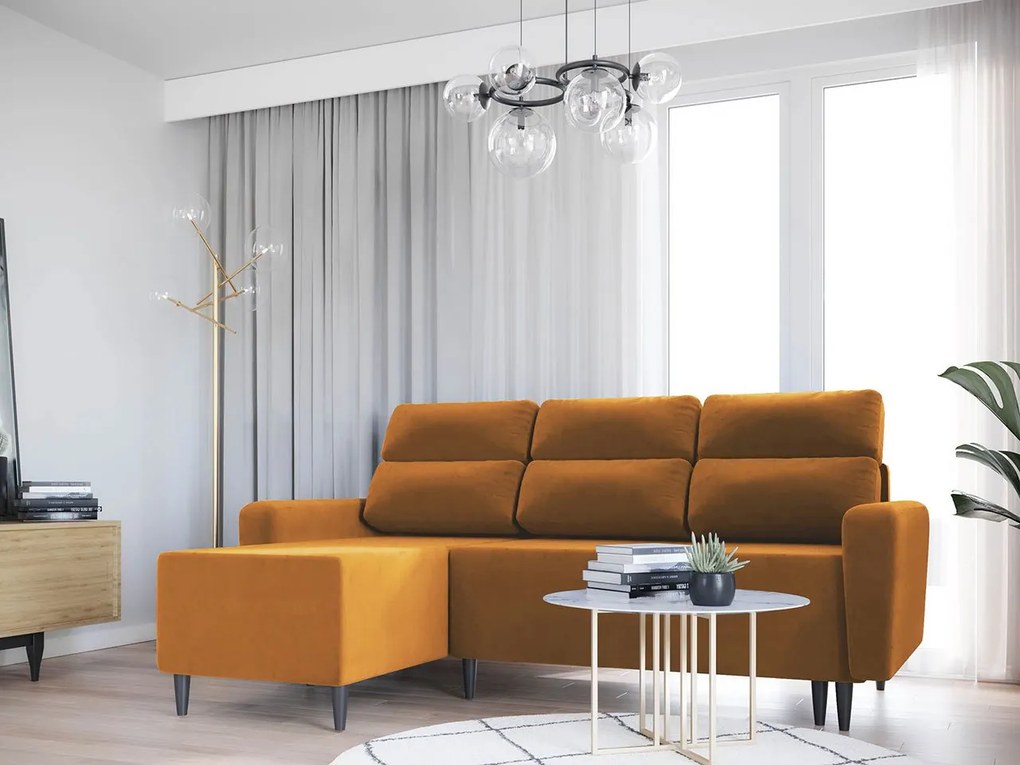 Rohová sedačka Folkeri, Dostupné poťahy: Manila 02, Strana: pravá