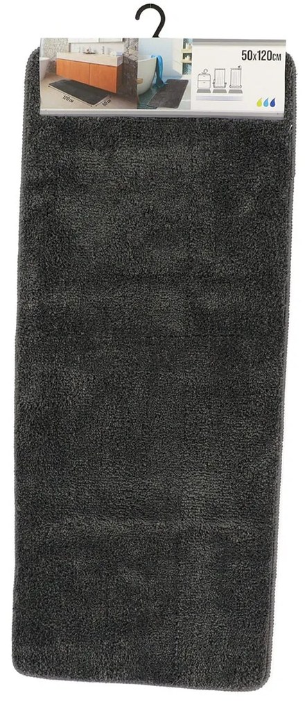 Predložka do kúpeľne Marlet, 50x120 cm, grafitová