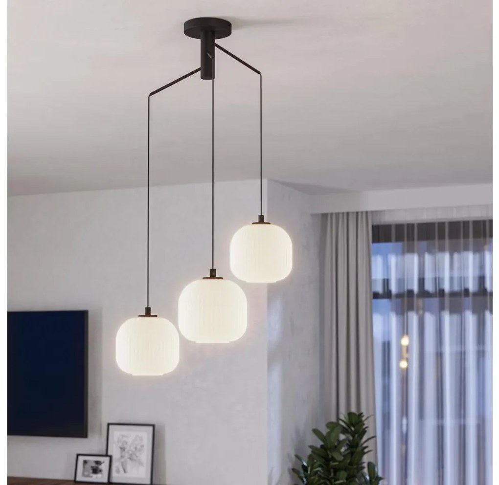Eglo 99368 - Luster na lanku MANTUNALLE 3xE27/40W/230V