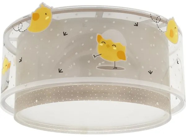 Dalber 76876 - Detské stropné svietidlo BABY CHICK 2xE27/15W/230V