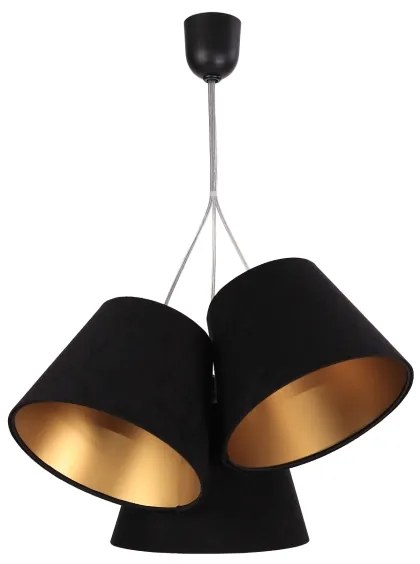 Luster na lanku AMBROSIA 3xE27/60W/230V