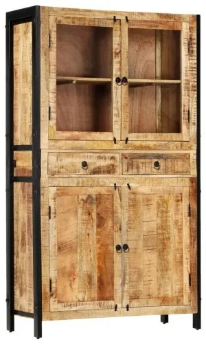 vidaXL Komoda 100x40x175 cm masívne mangovníkové drevo-