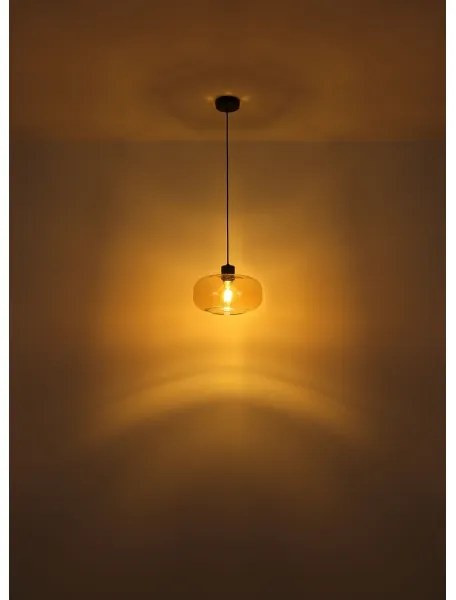 Globo 15566HA - Luster na lanku GIUSEPPE 1xE27/40W/230V pr. 28 cm číra