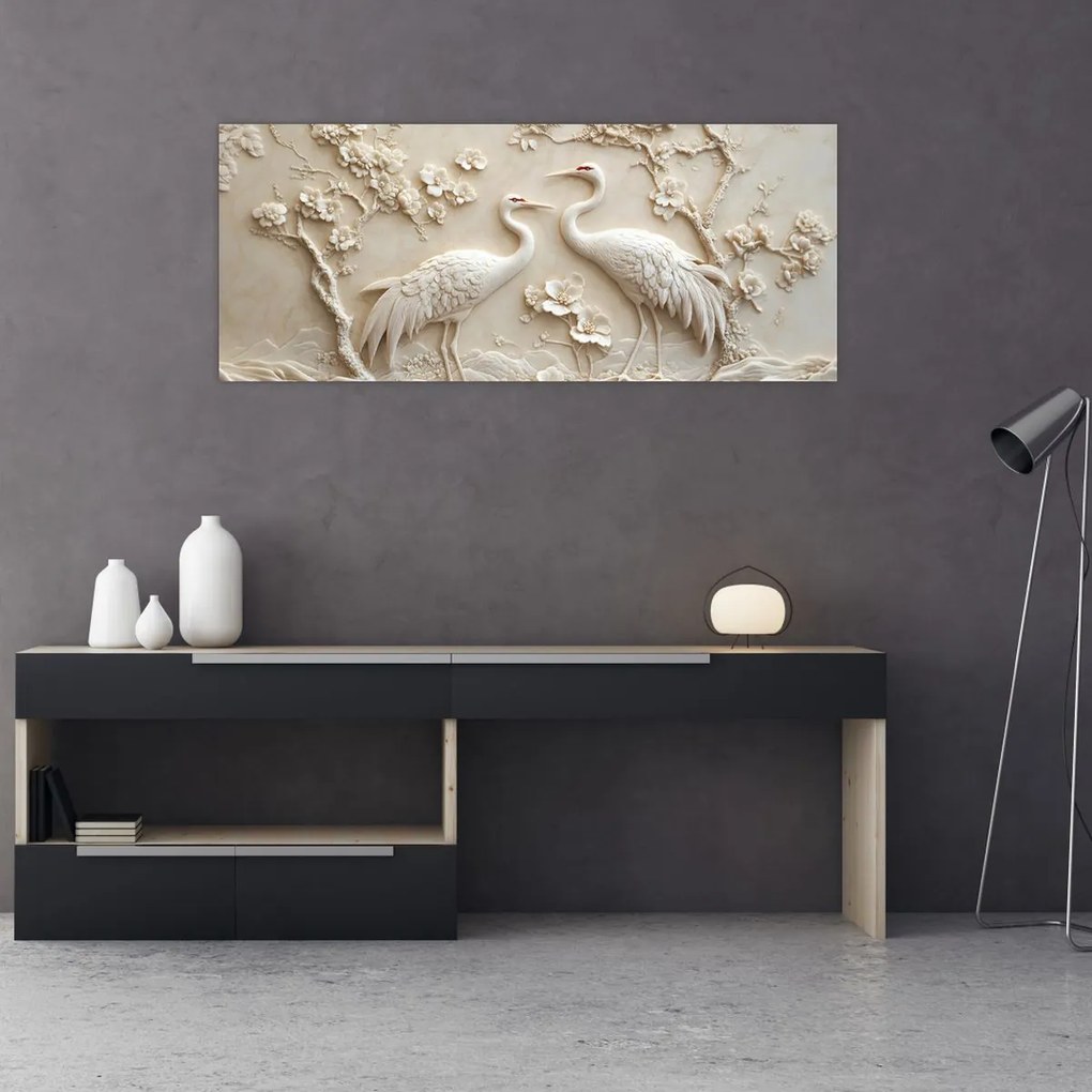 Obraz - Čínsky vzor (120x50 cm)