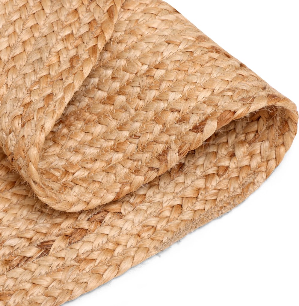 My Flair, AKCIA: 120x120 (průměr) kruh cm Kusový koberec Lola natur kruh, béžová, chodba / predsieň