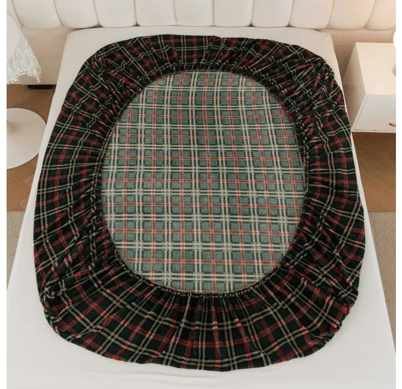 Plachta mikroplyš GLENMOORE 200x200 cm zelené