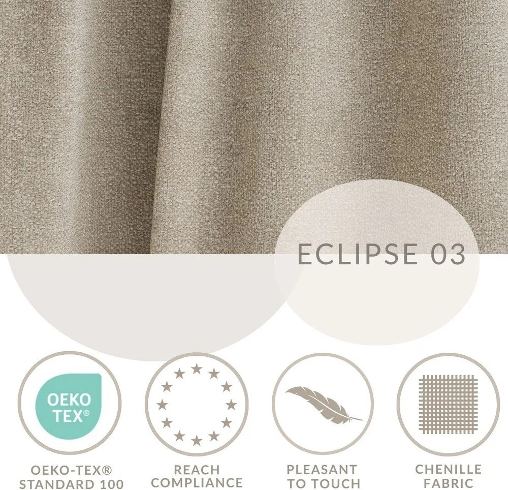 Béžová čalúnená dvojlôžková posteľ s úložným priestorom s roštom 180x200 cm Maumere – Maison de Rêve