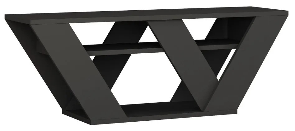 TV stolík PIPRALLA 110 cm antracitový