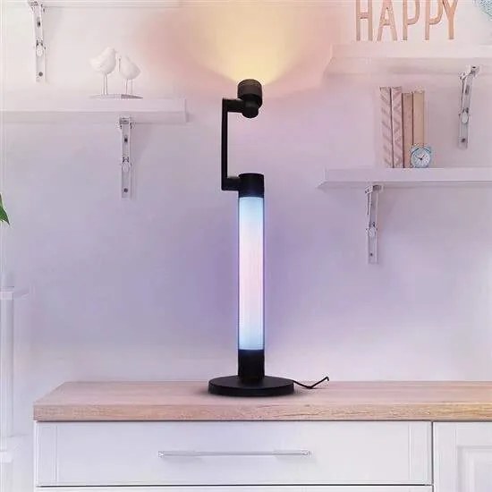 Solight LED stmievateľná lampa s RGB podsvietením, 10W, 600lm, zmena chromatičnosti, diaľkový ovládač