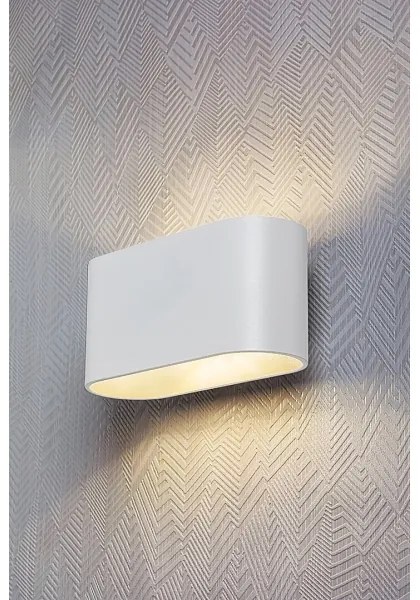 Rabalux 7024 - Nástenné svietidlo KAUNAS 1xG9/10W/230V biela