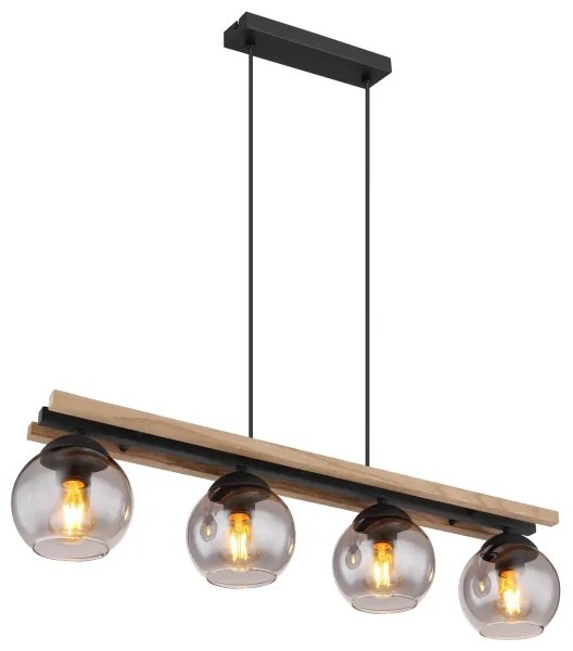 Globo 15569-4HW - Luster na lanku CONNI 4xE27/25W/230V