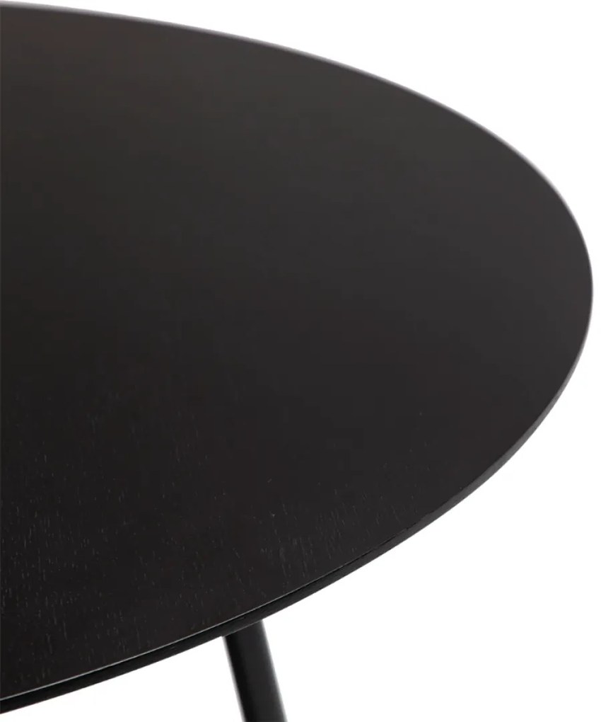 OOID OKRÚHLY JEDÁLENSKÝ STÔL, Ø 120 CM black