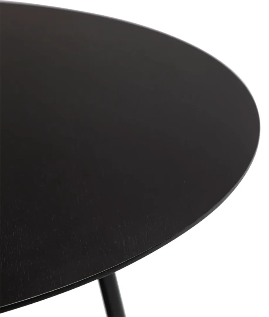 OOID OKRÚHLY JEDÁLENSKÝ STÔL, Ø 120 CM black