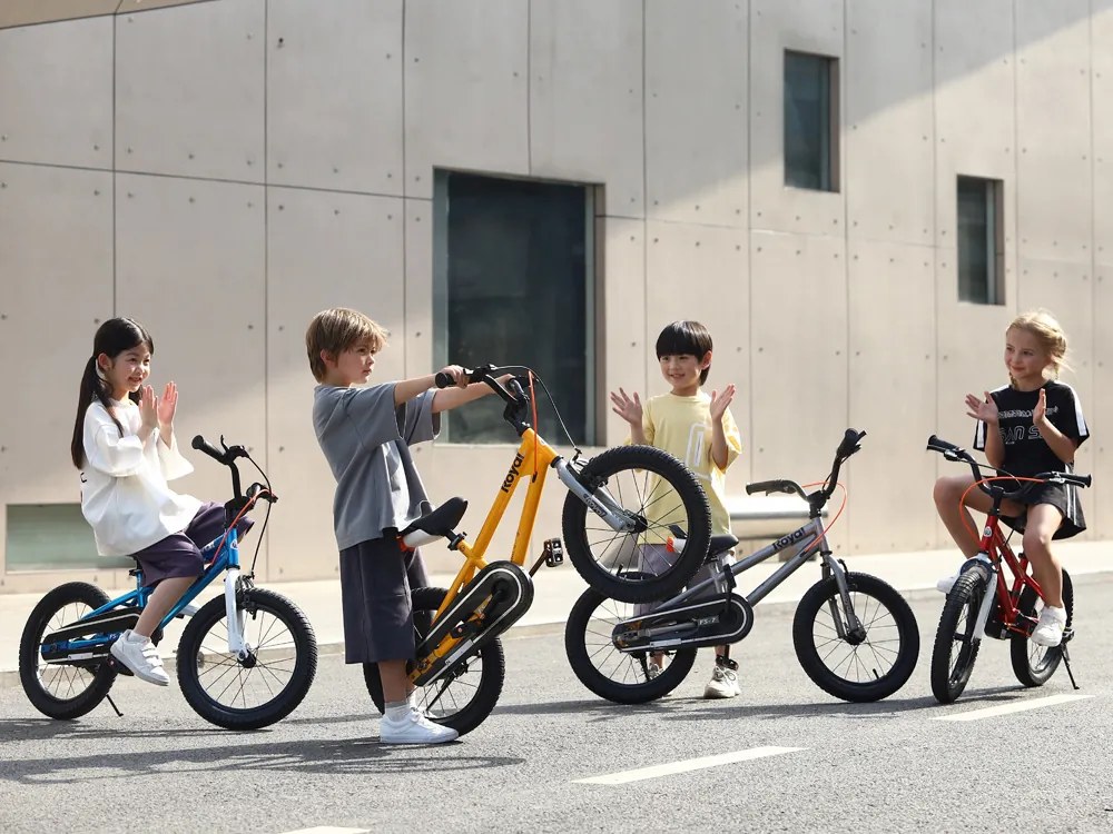 RoyalBaby Detský bicykel Freestyle 7.0 Perfect Royal Baby RB16B-6 - červený