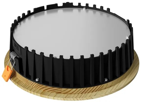 APLED-LED Podhľadové RONDO WOODLINE LED/12W/230V 3000K pr. 20 cm borovica masív