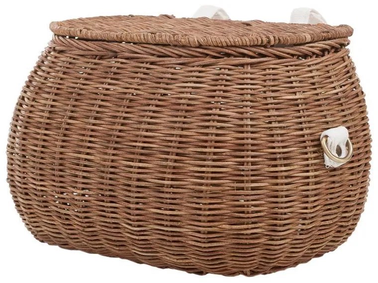 Ratanový košík Mamachari přírodní