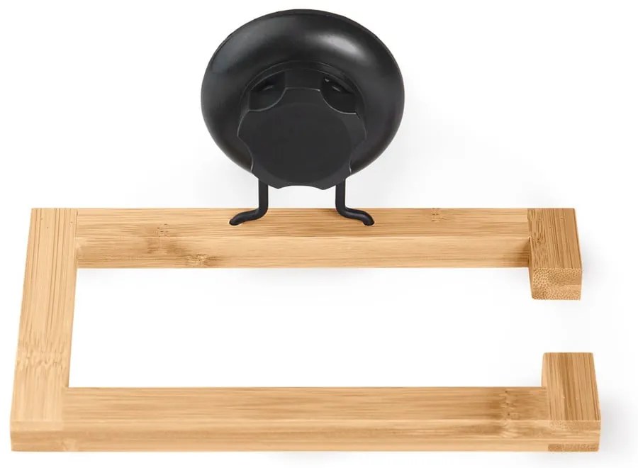 Bambusový samodržiaci držiak na toaletný papier Compactor Bestlock SPA