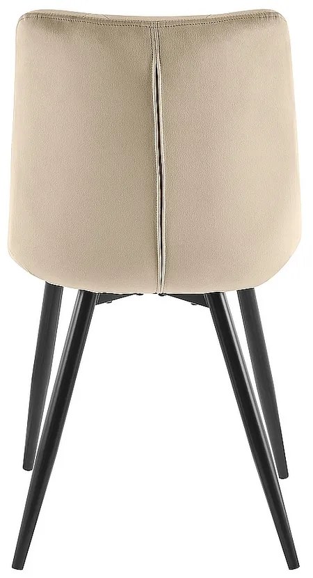 Jedálenská stolička Ralph Velvet, béžová