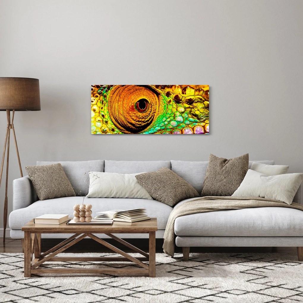 Obraz - Chameleon (120x50 cm)