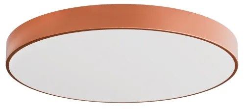 Stropné svietidlo so senzorom CLEO 6×E27/24W/230V, priemer 80 cm, medené