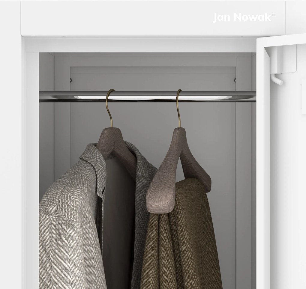 Šatníková skriňa pre zamestnancov biela IGOR 1 Plus 316,5 x 1850 x 450 mm