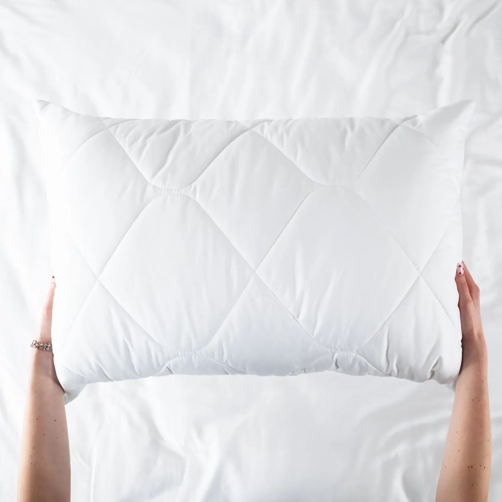 VANKÚŠ SILVER 50X70 CM BIELA