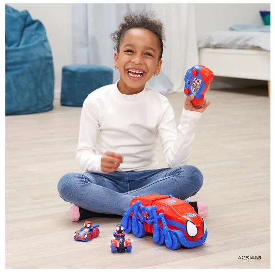 Dickie Spidey Autíčko na diaľkové ovládanie (Miles Techno-Racer)  (100392247)