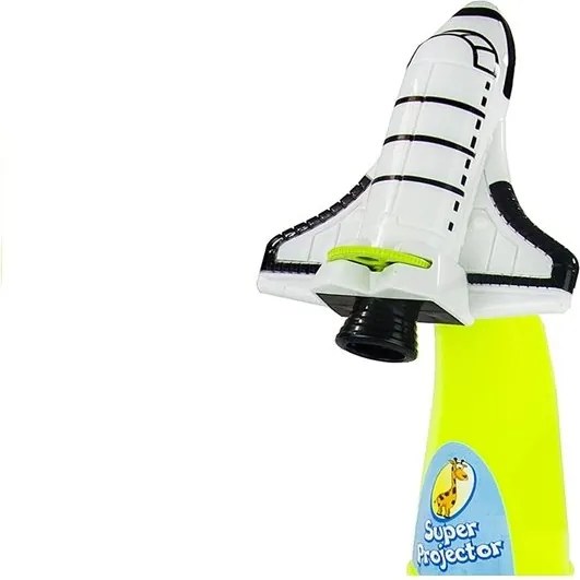 LEAN Toys Detský projektor na kreslenie raketa 36 obrázkov kreatívna sada