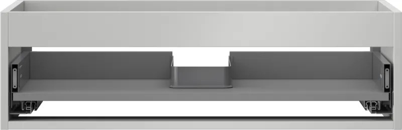 Mexen Box-A, závesná skrinka 80 cm, 1 zásuvka, sivá matná, 91AX0-0800-235-1-62