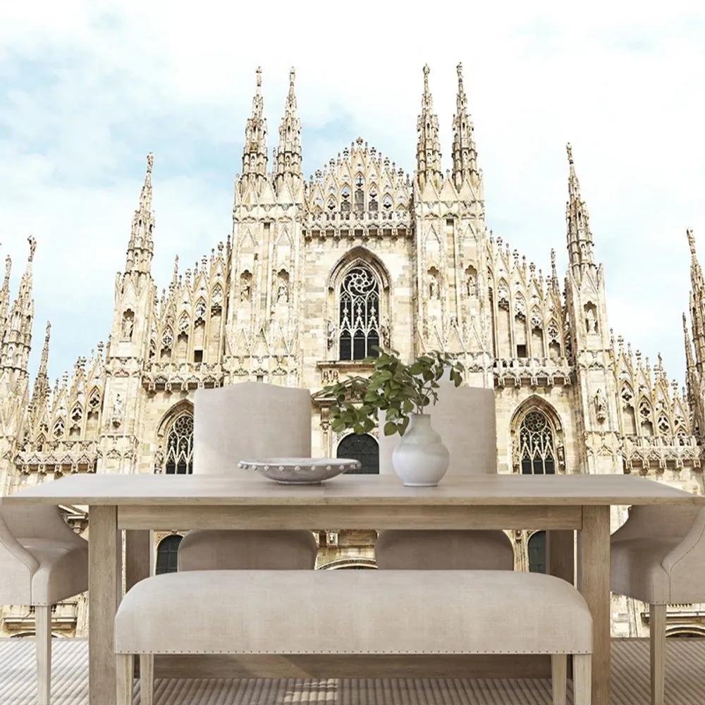 Samolepiaca fototapeta katedrála v Miláne - 300x200