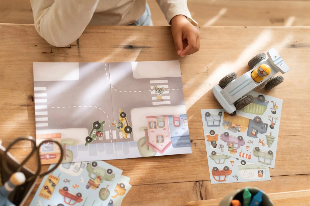 Knižka so samolepkami Doprava Jim