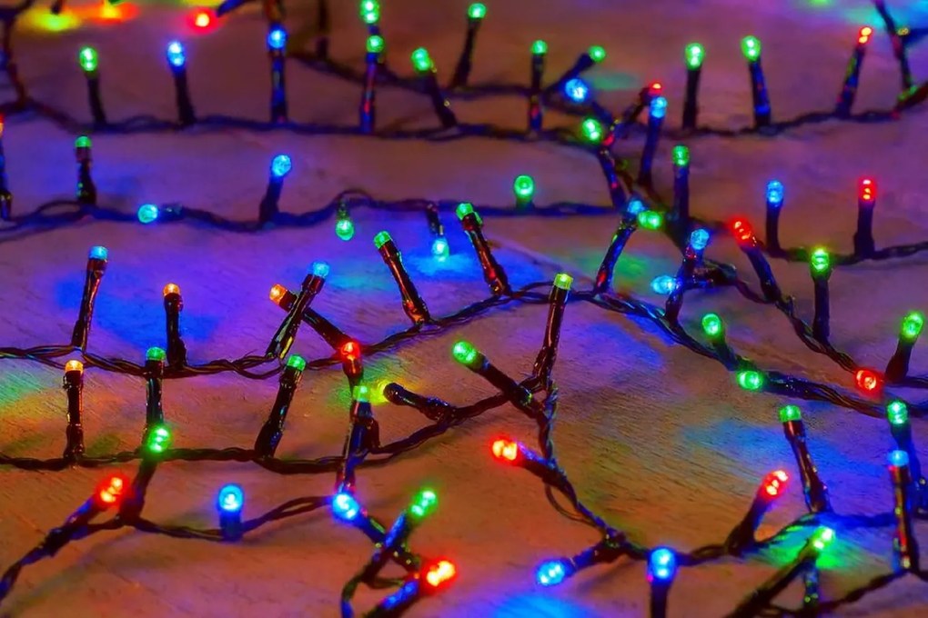 Vianočné svetielka vnútorné multicolor 1000 LED