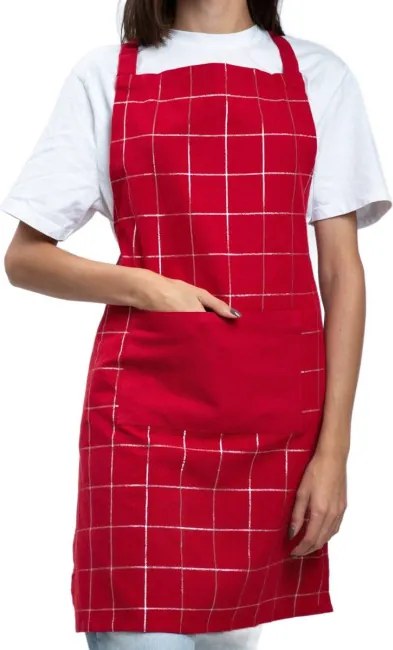 Kuchynská zástera SPARLOY károvaná 703294