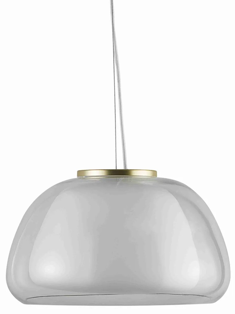 NORDLUX Moderné sklenené závesné svietidlo JELLY, 1xE27, 40W, číre, opál