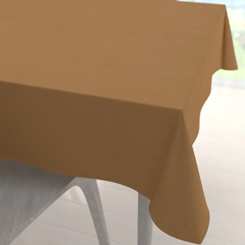 Biante Dekoračný štvorcový obrus BKU-120 Bronzovo hnedý 80x80 cm