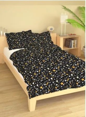 Obliečky bavlnené bodkovane